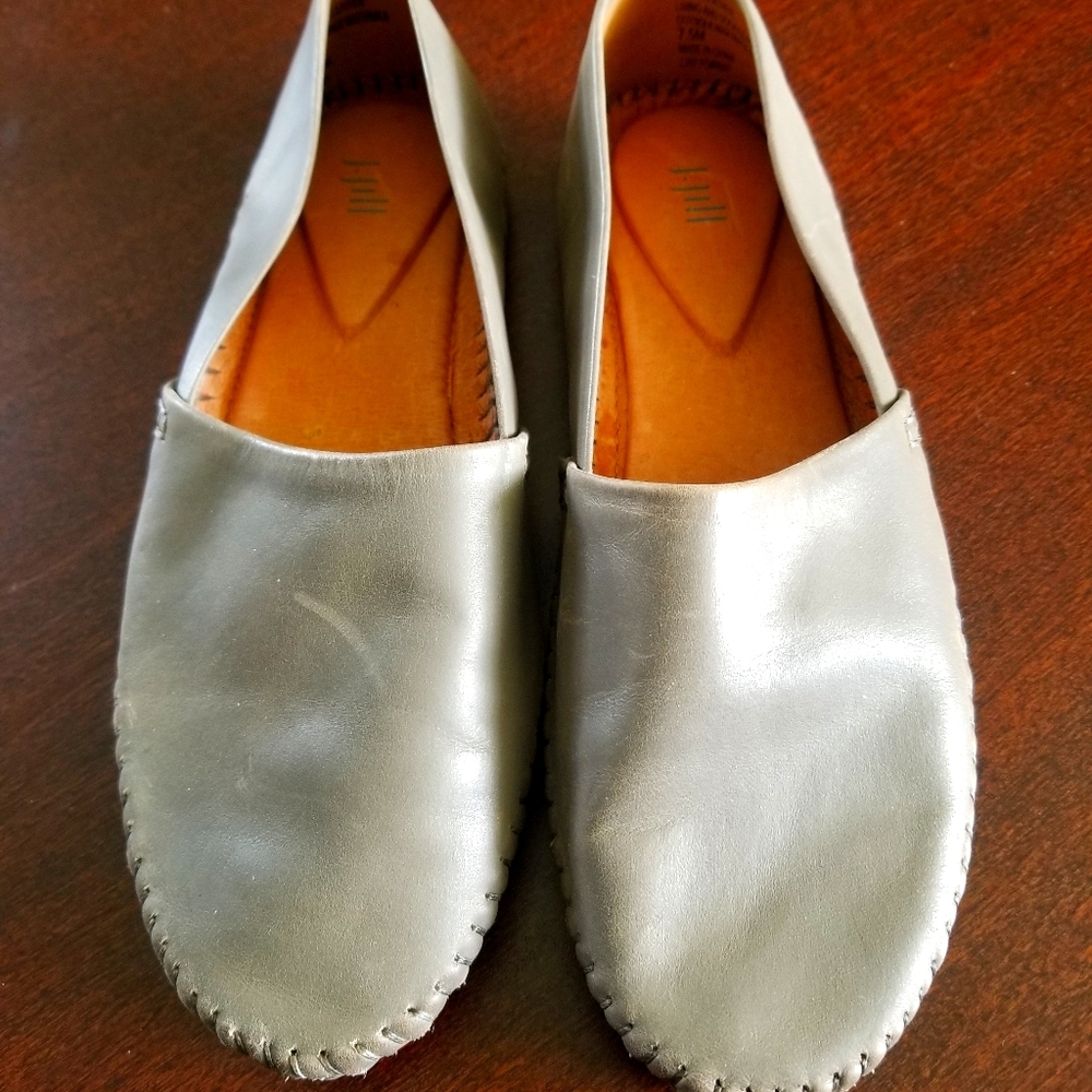 j. jill Leather Moccasins NWOT.